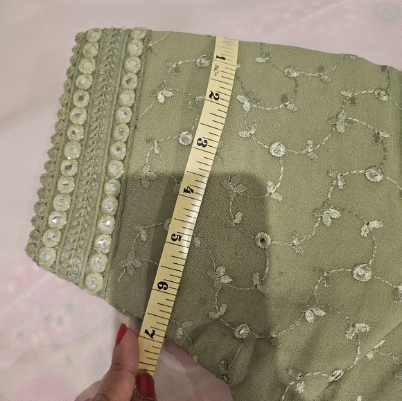 Satin Saree - Picture 8 of 13